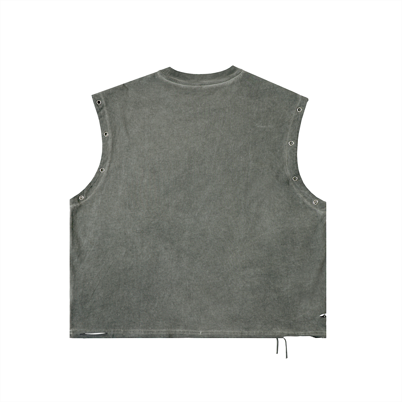 True Hearts Only Grommet Eyelet Tank Top
