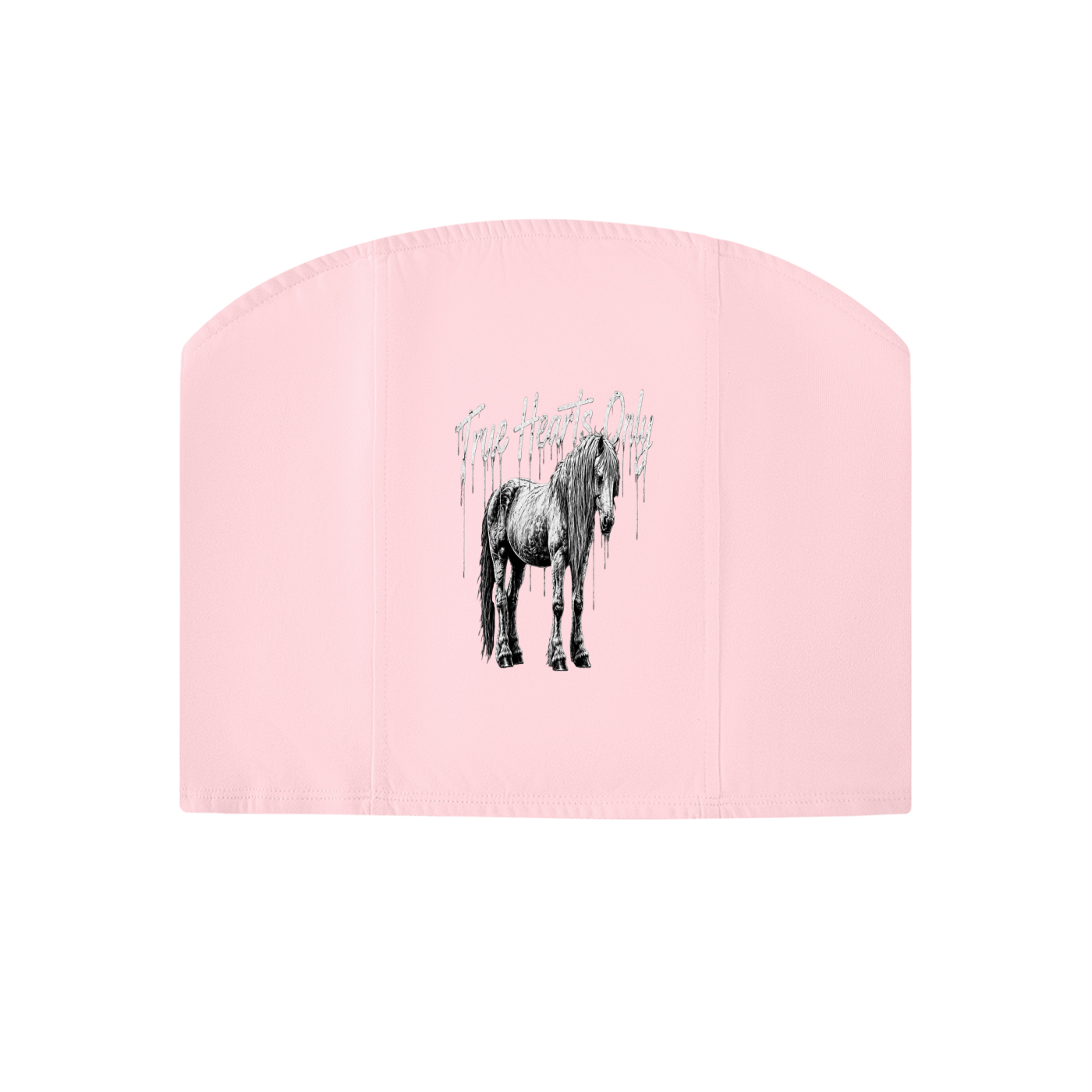 Women's True Hearts Only Cropped Tube Top