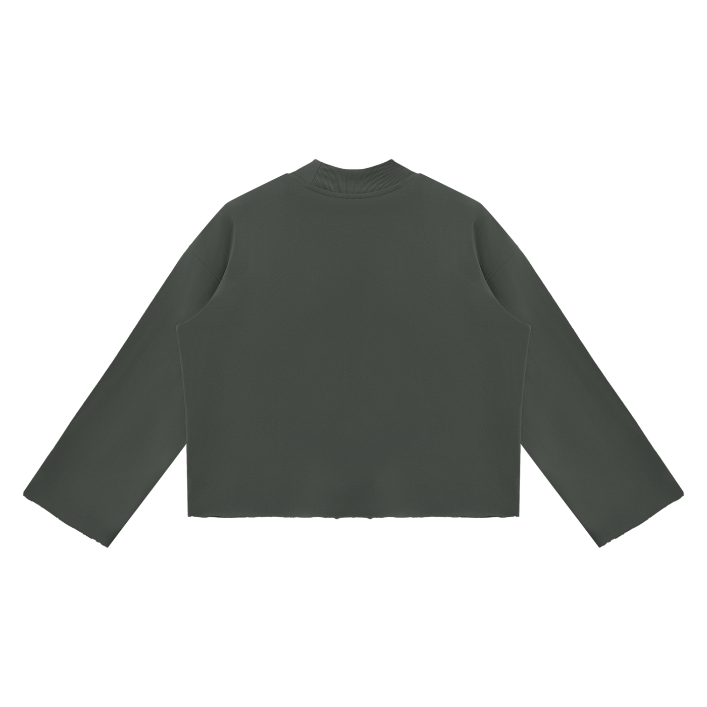 True Hearts Only Raw Edge Boxy Sweatshirt