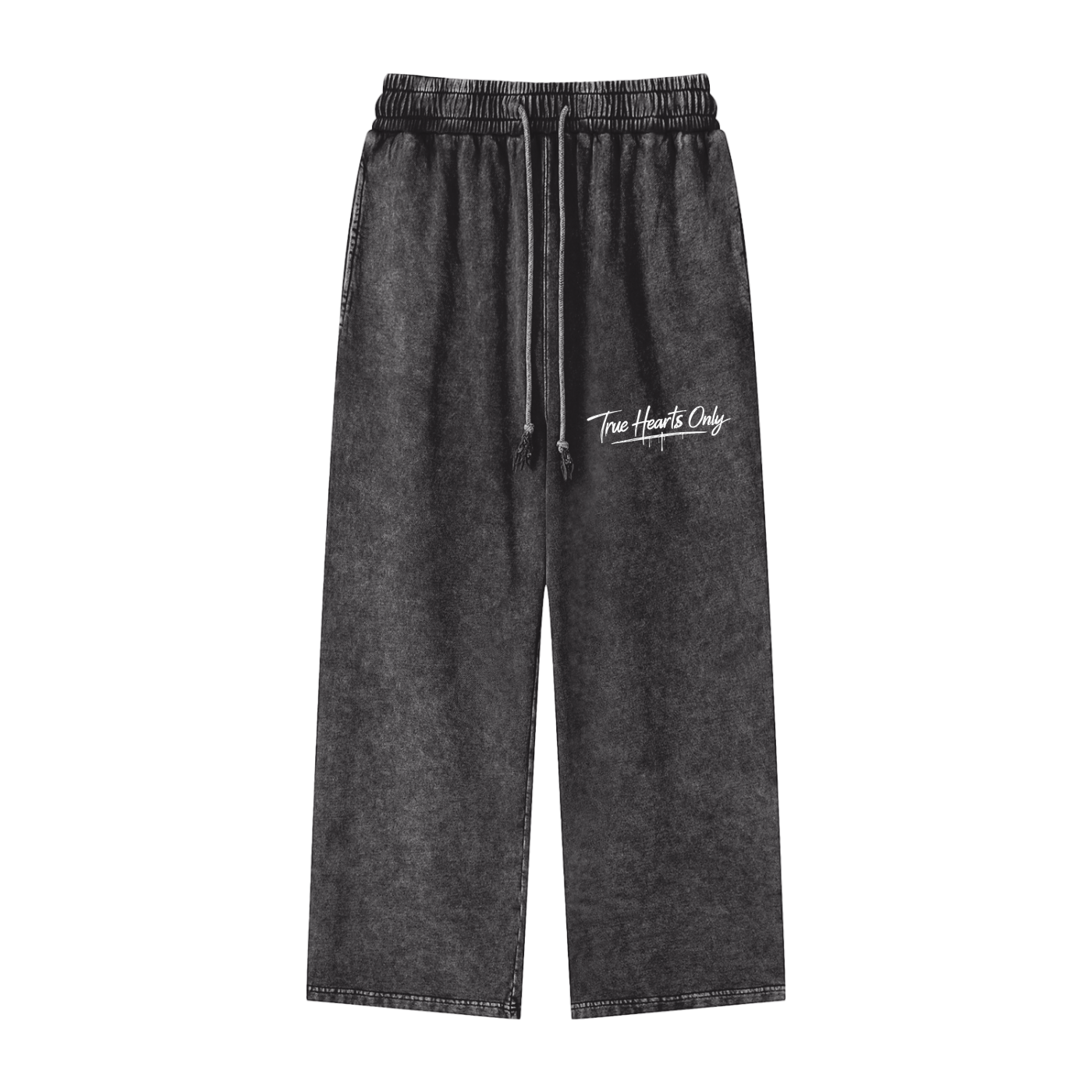 True Hearts Only Snow Washed Straight Leg Pants