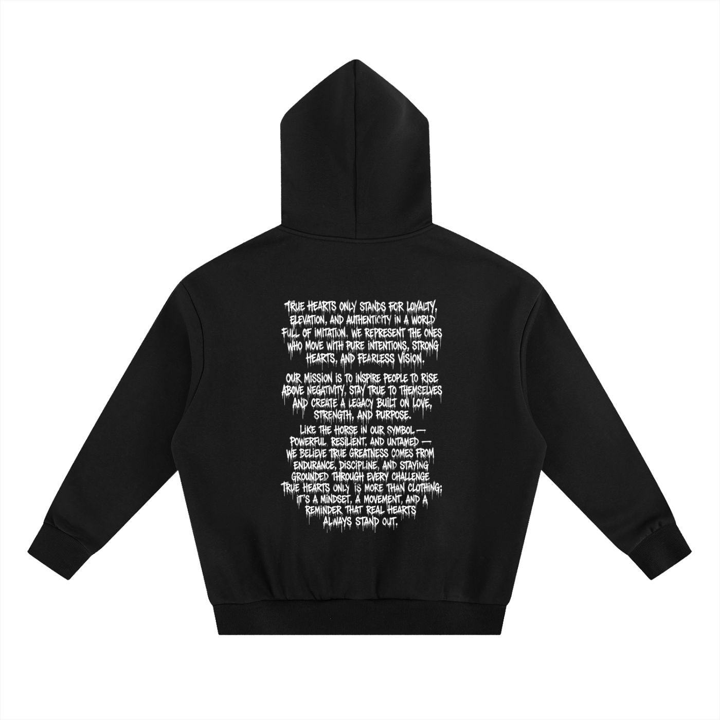 True Hearts Only Boxy Fleece Hoodie