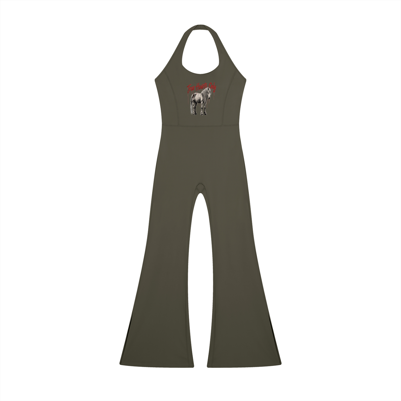 Women’s Halter Flared Jumpsuit