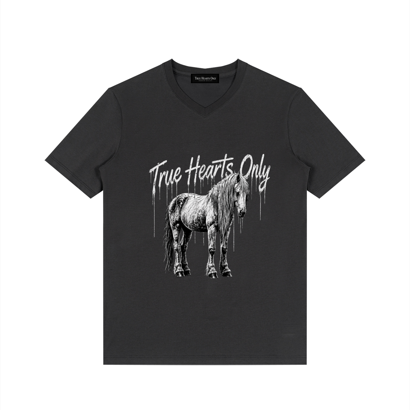 True Hearts Only V-Neck T-Shirt