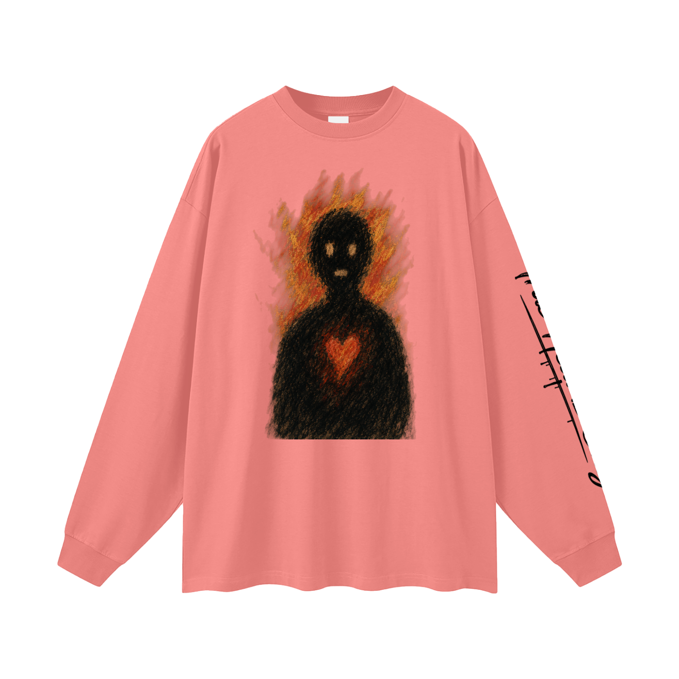 Oversized Unisex Long Sleeve T-Shirt