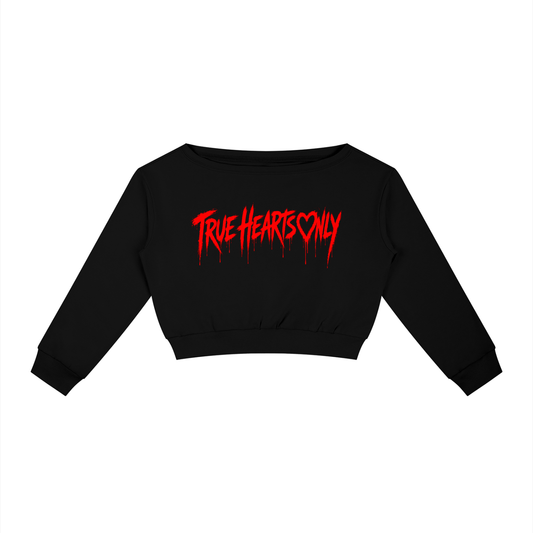 Women's Off-Shoulder Sweatshirt