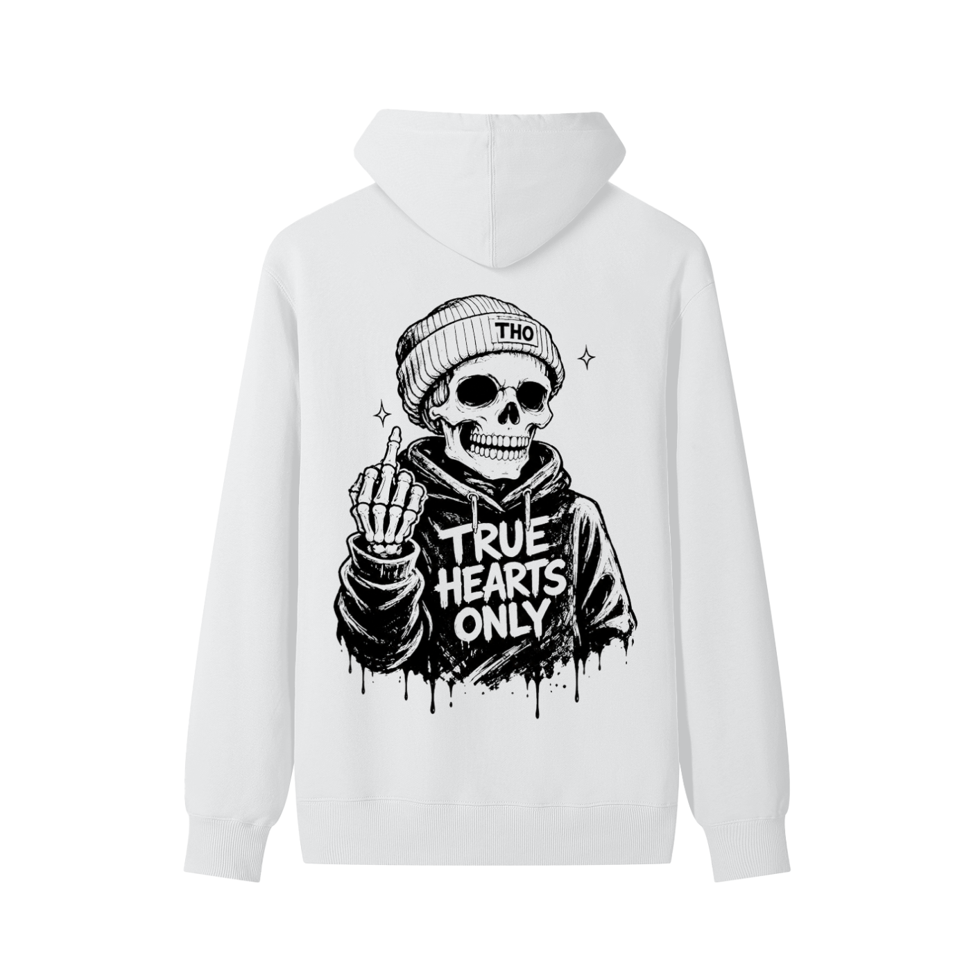 True Hearts Only Cotton Hoodie