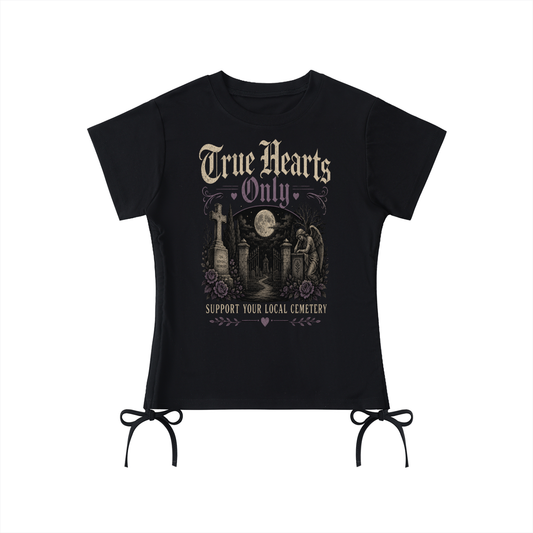 True Hearts Only Drawstring T-Shirt