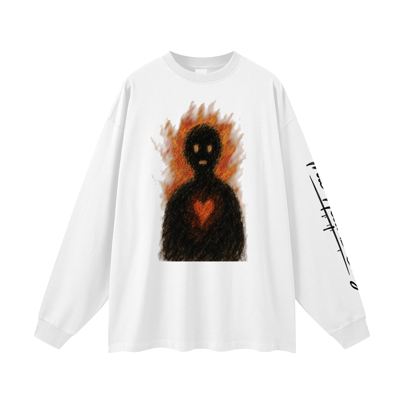 Oversized Unisex Long Sleeve T-Shirt