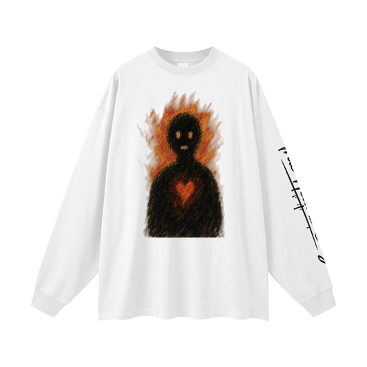 Oversized Unisex Long Sleeve T-Shirt