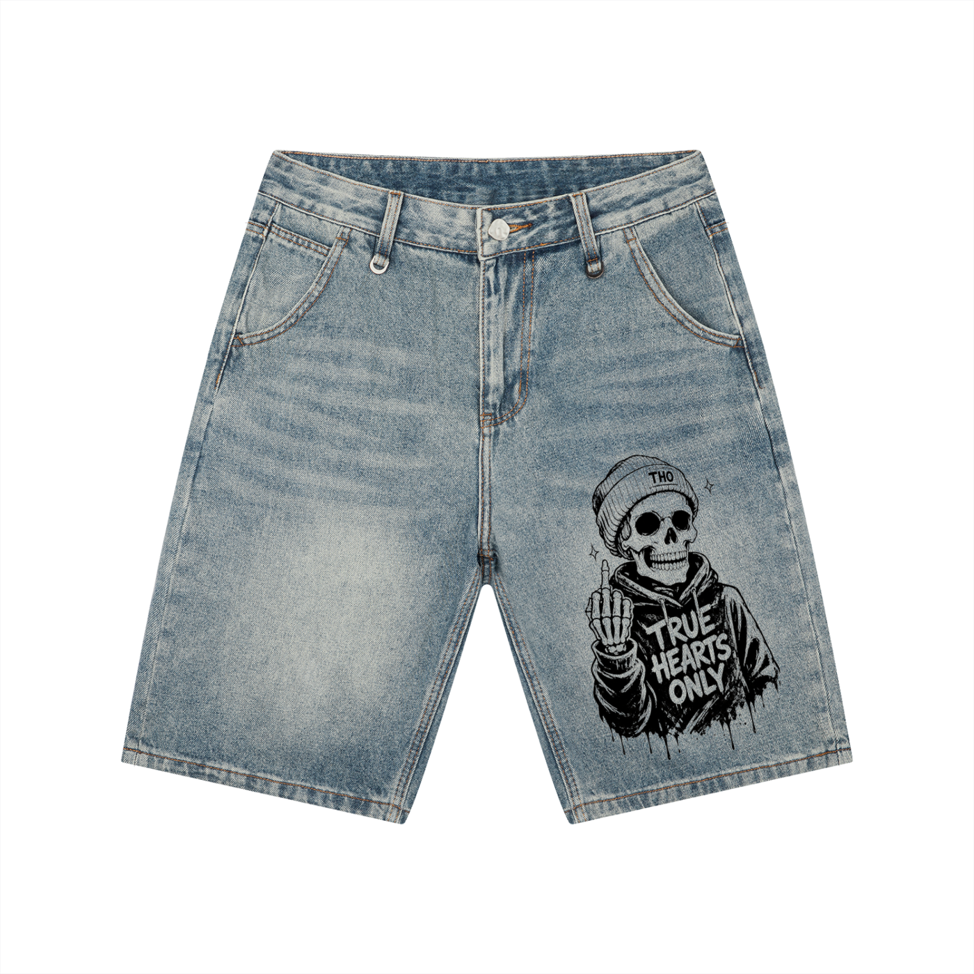 True Hearts Only Denim Shorts