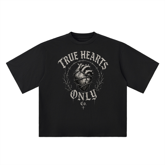 Oversized Drop Shoulder T.H.O  T-Shirt