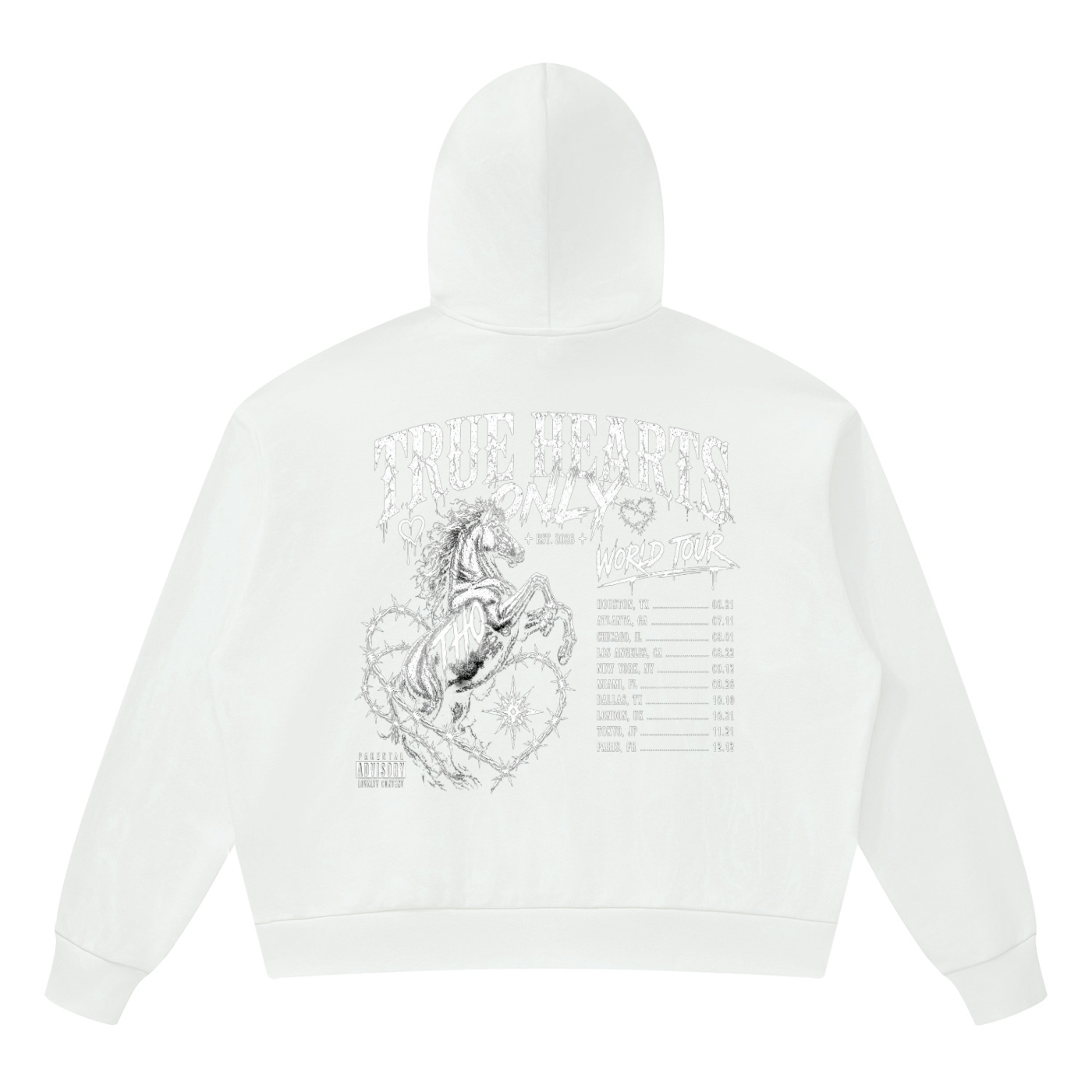 True Hearts Only Tour Hoodie