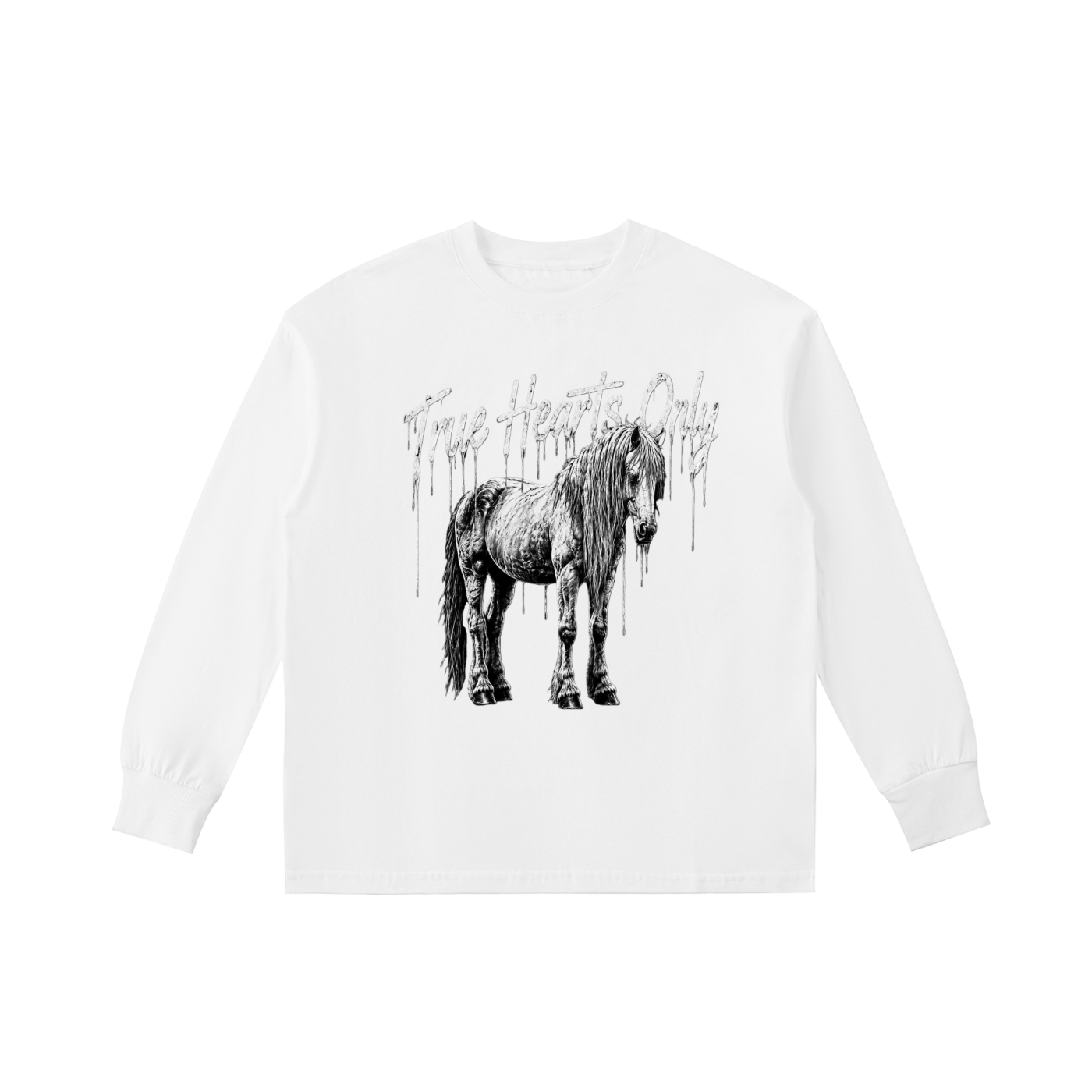 Kids' Quick-Dry Cotton Long-Sleeve Tee