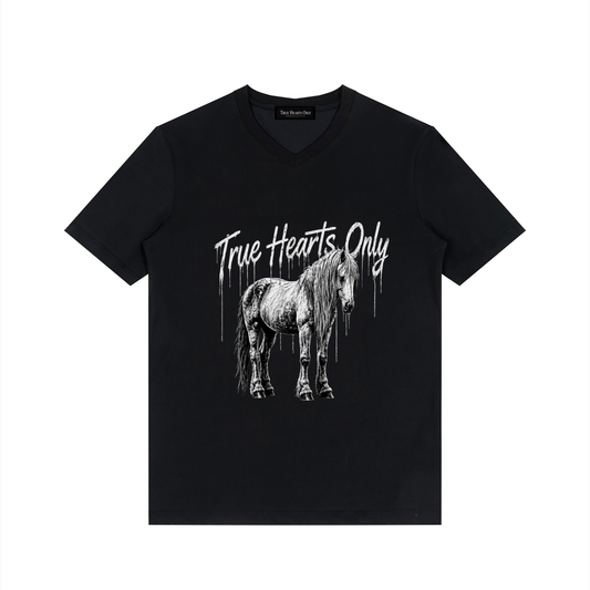 True Hearts Only V-Neck T-Shirt