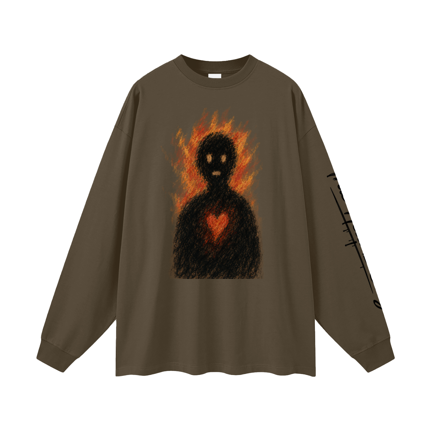 Oversized Unisex Long Sleeve T-Shirt