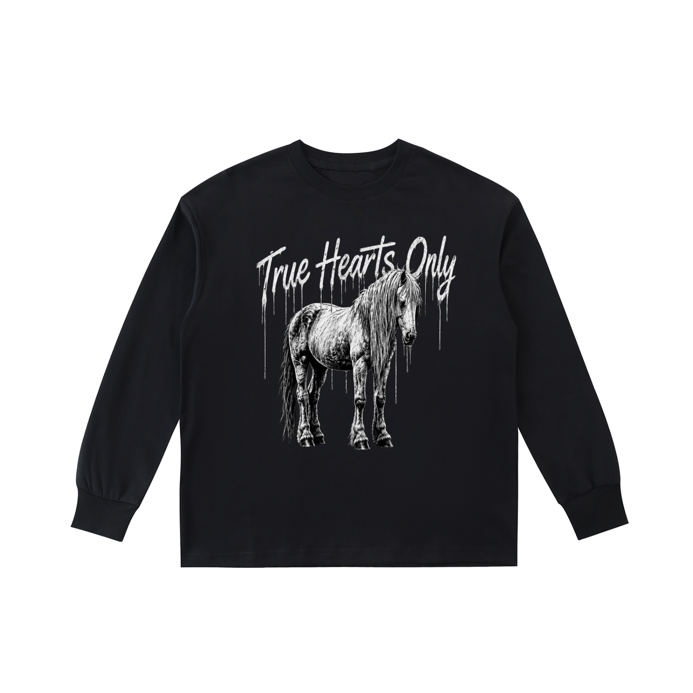 Kids' Quick-Dry Cotton Long-Sleeve Tee