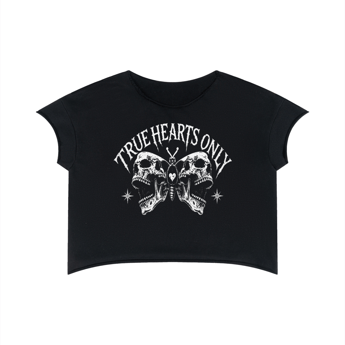 Unisex Heavyweight Boxy Raw Edge T-Shirt