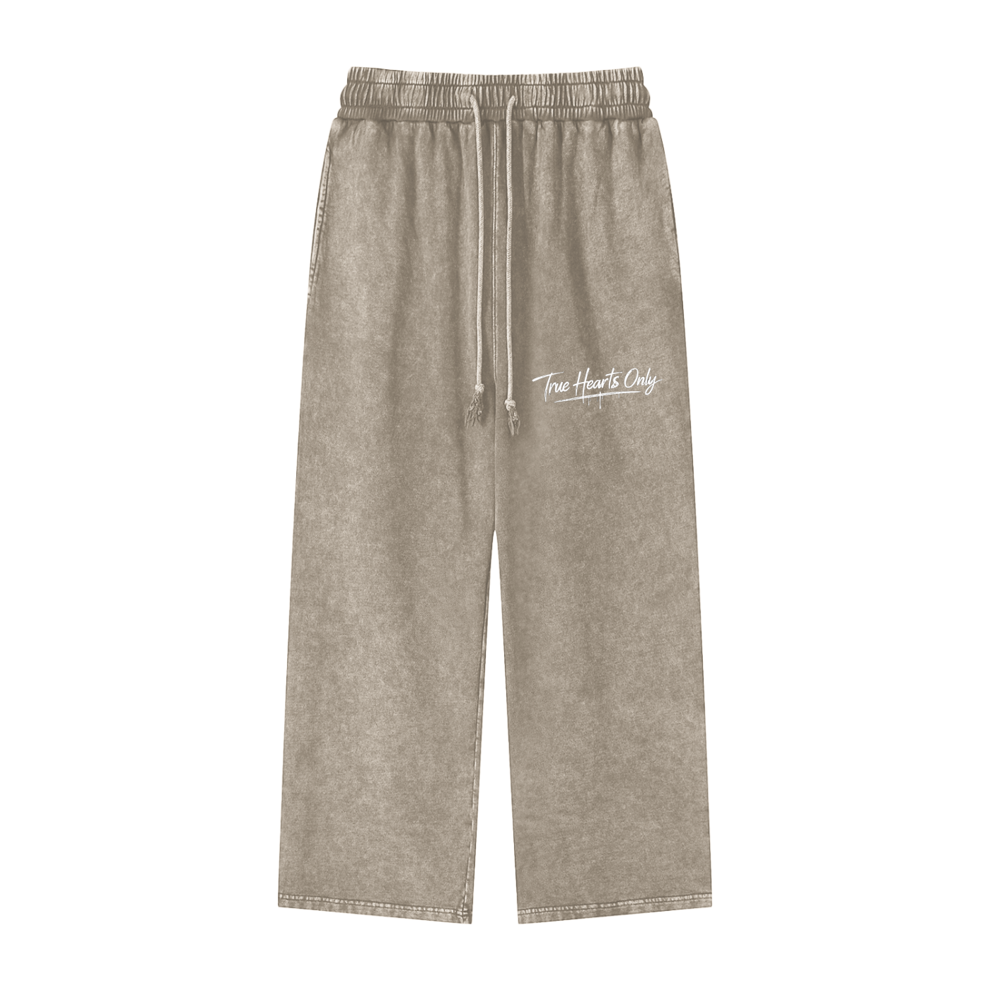 True Hearts Only Snow Washed Straight Leg Pants