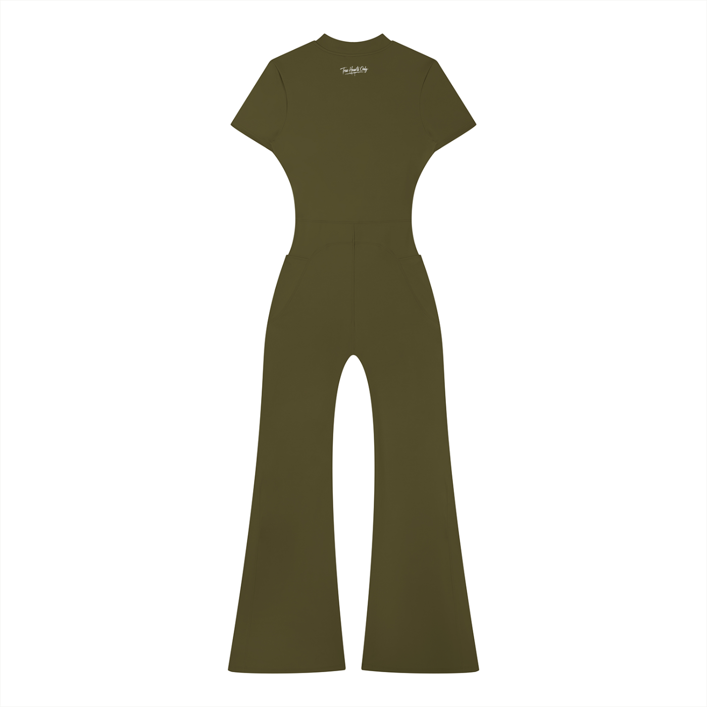 Women’s T.H.O Tight Flared Leg Quarter-Zip Jumpsuit