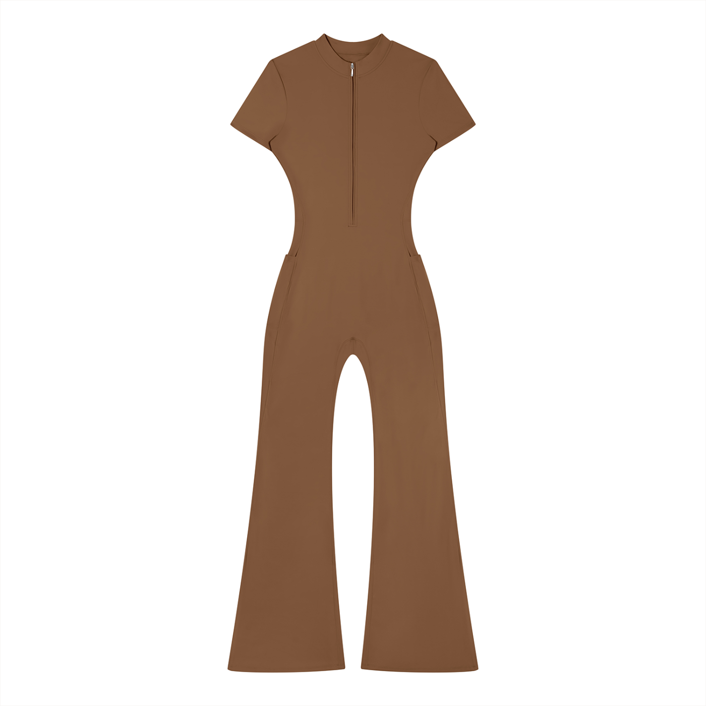 Women’s T.H.O Tight Flared Leg Quarter-Zip Jumpsuit
