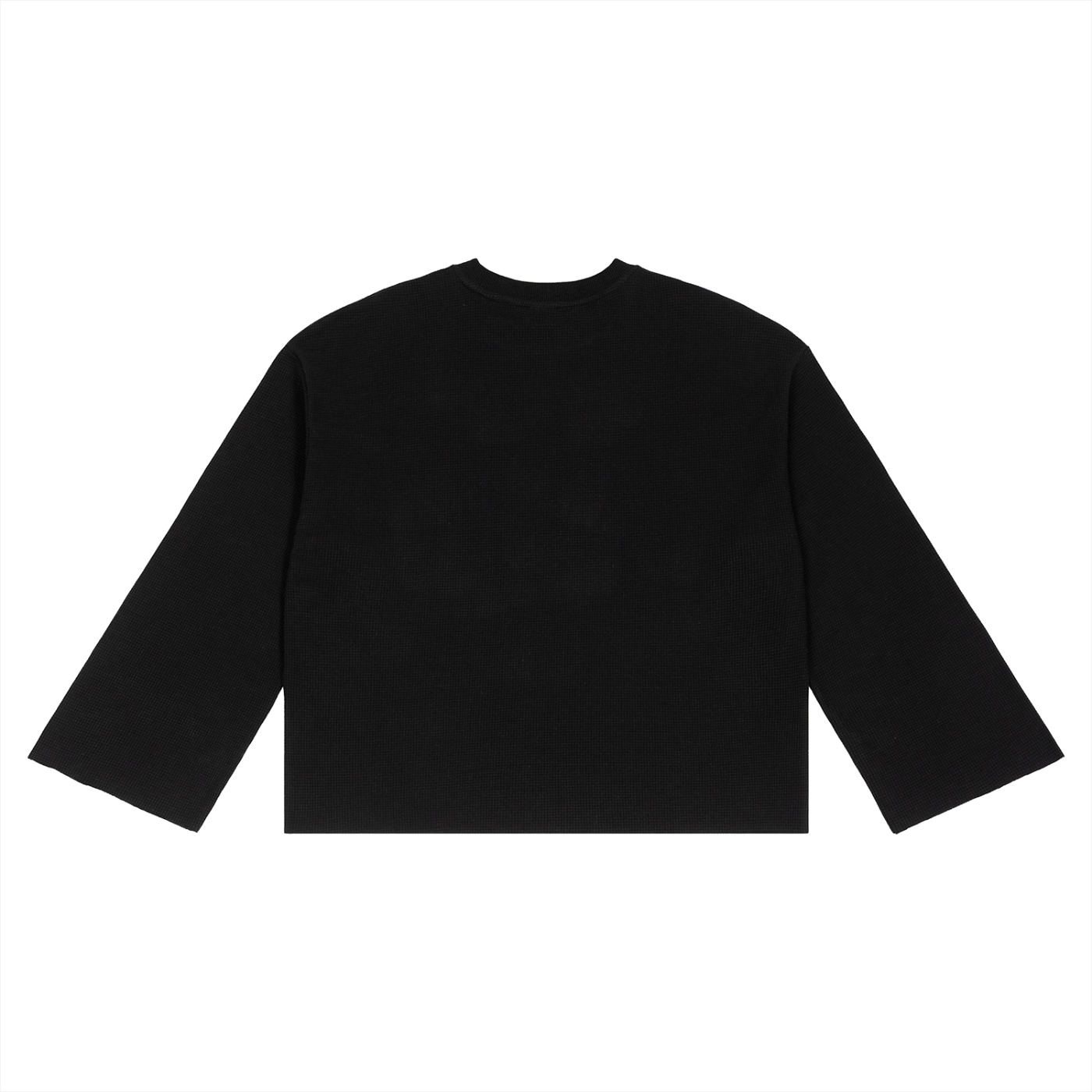 Unisex Raw Edge long sleeve T-Shirt