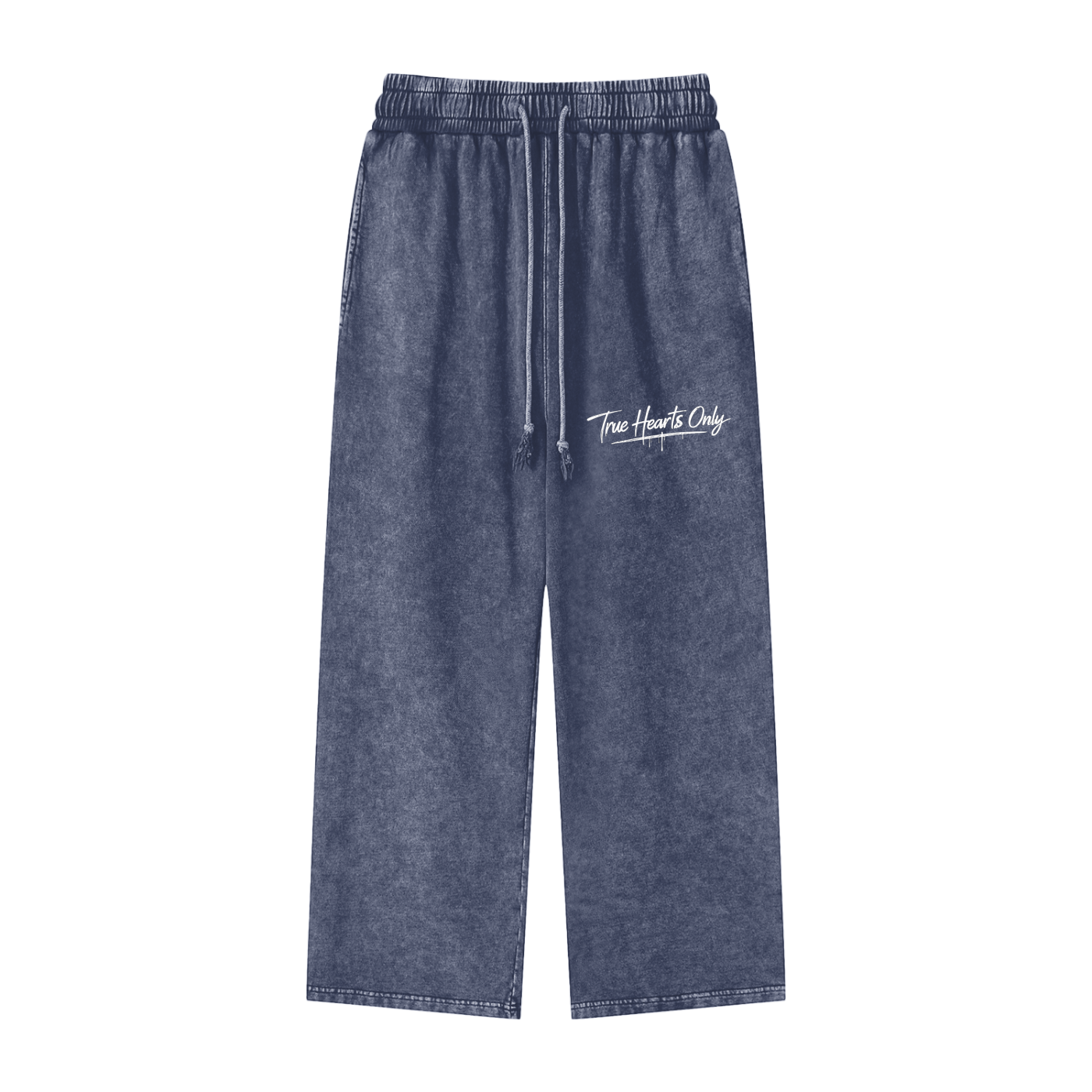 True Hearts Only Snow Washed Straight Leg Pants