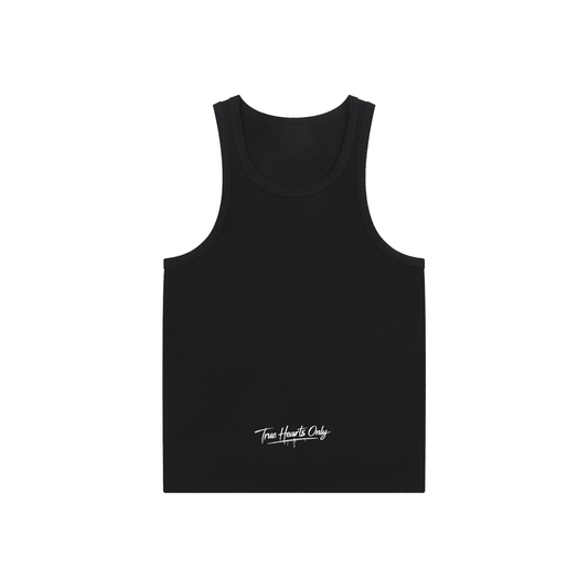 True Hearts Only black Tank