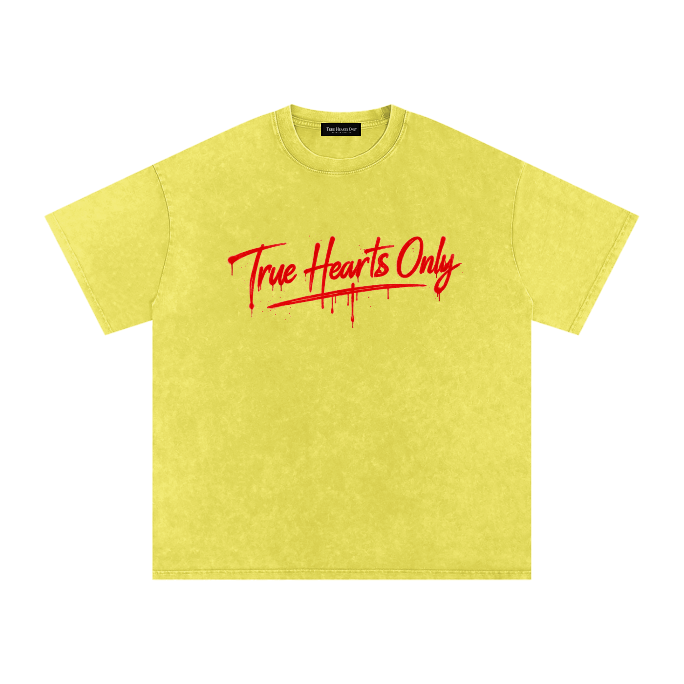 Snow Washed True Hearts Only T-Shirt