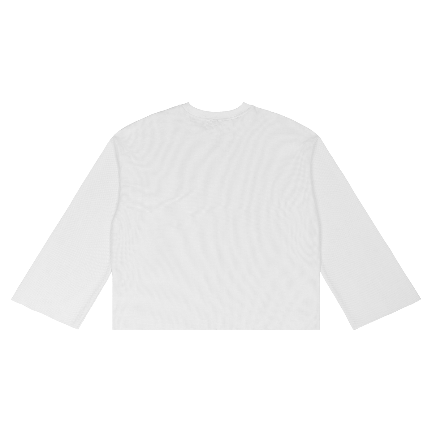 Unisex Raw Edge long sleeve T-Shirt