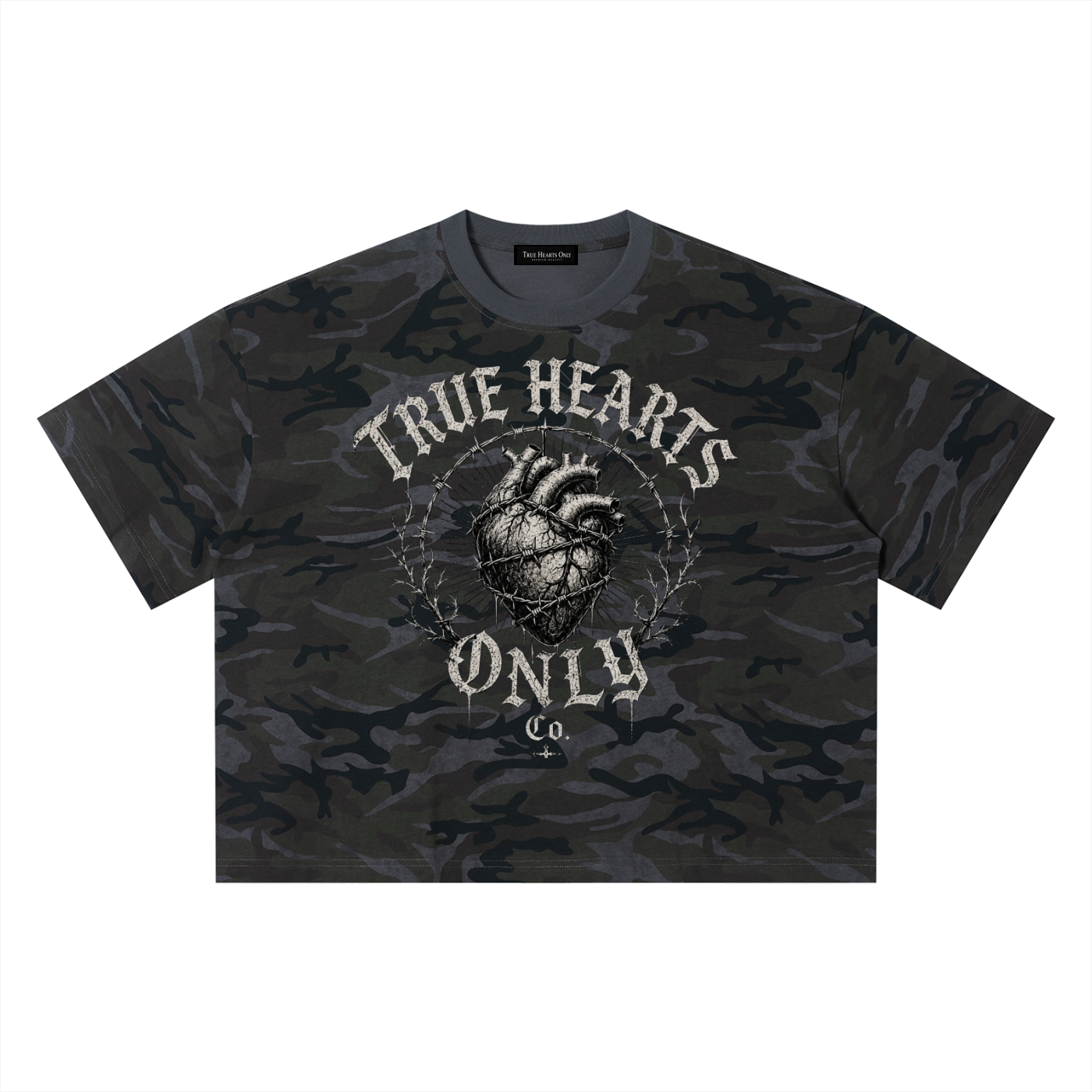 Unisex Camo Boxy T-Shirt