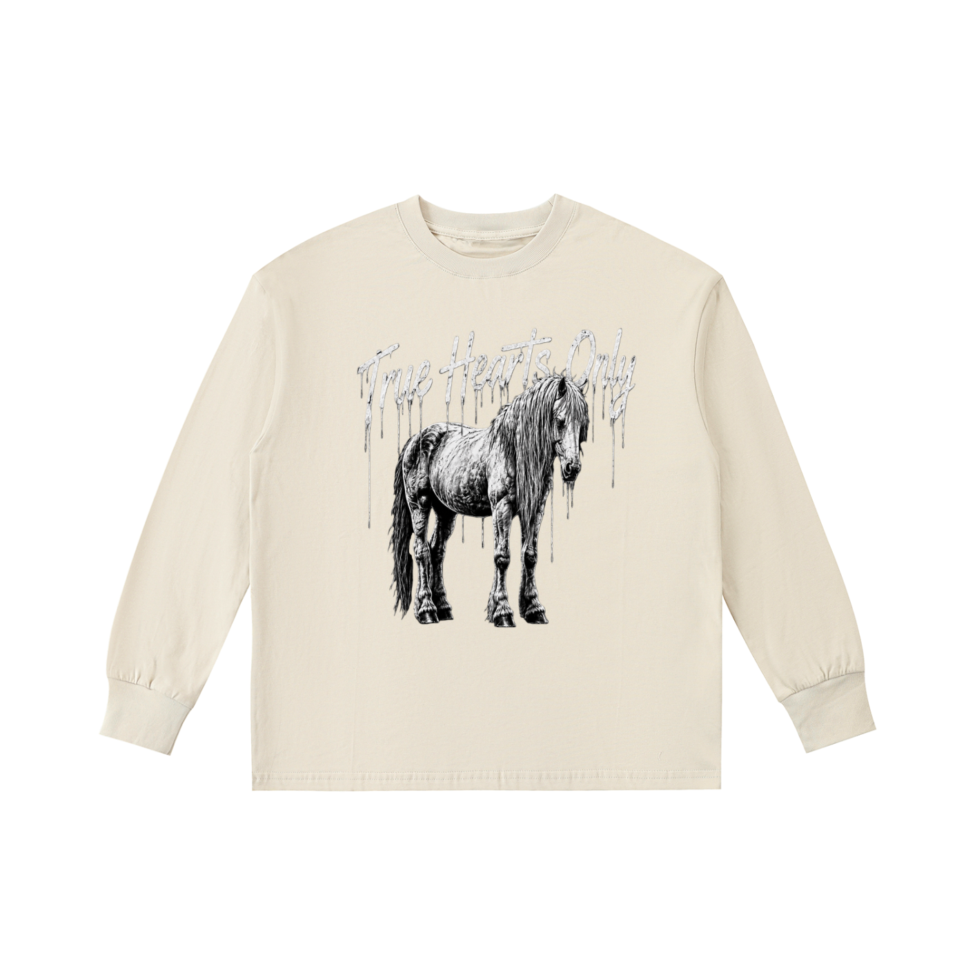 Kids' Quick-Dry Cotton Long-Sleeve Tee